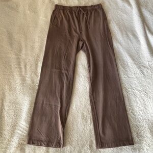 SKIMS Men’s Lounge Pants Brown Size Medium NWT